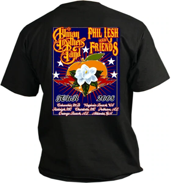 Allman Brothers - An Evening With-  Two Sided Printed-T-Shirt